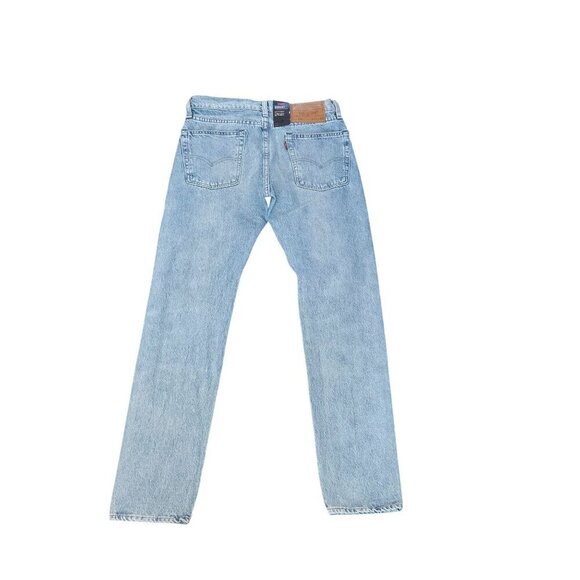 New Levis Premium 510 Skinny Jeans Mens 27x30 Light Wash Denim Stretch - Picture 2 of 16